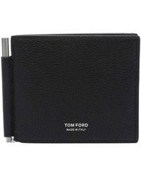 Tom Ford - Portafoglio Con Clip Della Linea T - Lyst