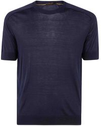 Moorer - Norris Short Sleeves Sweater - Lyst
