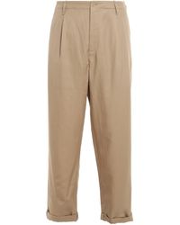 Neil Barrett - Cotton Linen Blend Pants - Lyst