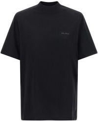 The Attico - Mock-Neck T-Shirt - Lyst