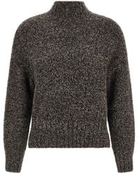 Agnona - Mqaglia High Neck Boucl - Lyst