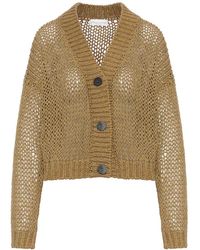 Roberto Collina - Cropped Cardigan - Lyst