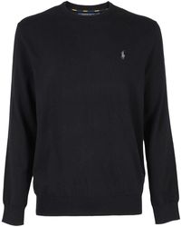 Polo Ralph Lauren - Pima Cotton Crew Neck Sweater - Lyst