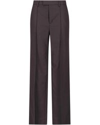 Nili Lotan - Straight Tailored Trousers - Lyst