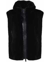 Pinko - Vest Made Of Faux Fur - Lyst
