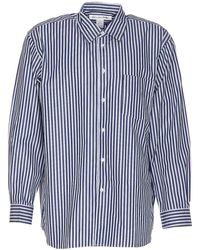 Comme des Garçons - And White Shirt Striped Al Buttons - Lyst