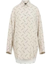 Balenciaga - Elevated Elegance Mini Shirt - Lyst