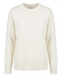 Malo - Round Neck Sweater - Lyst