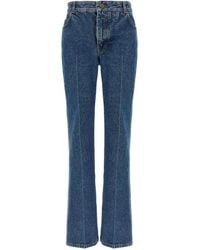 Balmain - Embroidery Jeans - Lyst