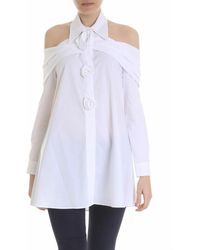 Vivetta - Savigliano Shirt With Rose Detail - Lyst