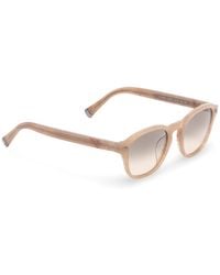 Brunello Cucinelli - Panto Acetate Sunglasses - Lyst