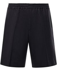 ZEGNA - Oasi Linen Shorts - Lyst