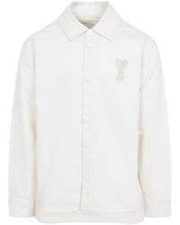 Ami Paris - Sovracamicia Ami De Coeur - Lyst