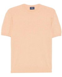 Drumohr - Short Sleeve Crew-Neck Sweater - Lyst