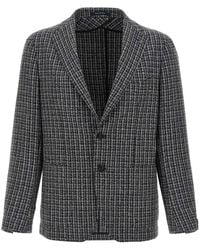 Tagliatore - Blazer Tweed - Lyst