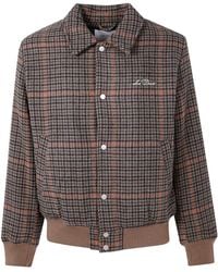 Les Deux - Varsity Houndstooth Jacket - Lyst