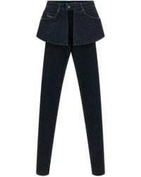 DIESEL - D-Spika-Fsj2 Denim Jeans - Lyst