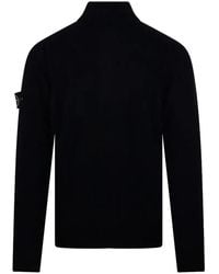 Stone Island - Maglia Rws Nera - Lyst