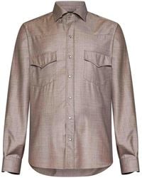 Franzese Collection - Model Western Shirt - Lyst