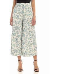 Vivetta - Floral Print Palazzo Pants - Lyst