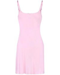 Courreges - Silk Mini Dress - Lyst