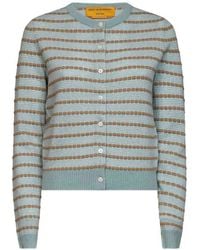 Guest In Residence - Cardigan Jane Sage Brush - Lyst
