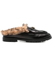 Pinko - Leather Nora Sabot Mules - Lyst