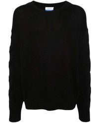Off-White c/o Virgil Abloh - Ribbed Logo Sweater - Lyst