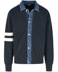 DSquared² - Cotton Blend Sweater - Lyst