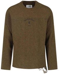 MM6 by Maison Margiela - Logo Sweater - Lyst