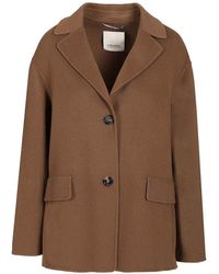 Max Mara - Single-Breasted Double Wool Jacket - Lyst