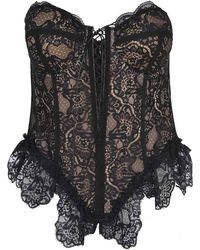 GIUSEPPE DI MORABITO - Bustier Made Of Polyamide - Lyst