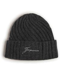 Jacquemus - Le Bonnet Tourni Cashmere And Wool Beanie - Lyst