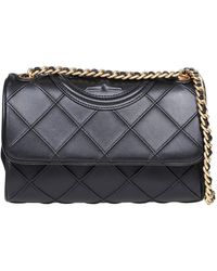 Tory Burch - Small Fleming Bag In Quilted Leather - Lyst
