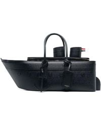 Thom Browne - Cruise Liner Bag In Pebble Grain Leather - Lyst