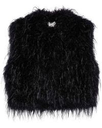 forte_forte - Ecofur Vest - Lyst