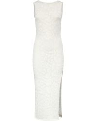 Akep - Leopard Print Long Dress - Lyst