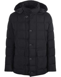 Fay - Quilted Nylon Down Jacket - Lyst