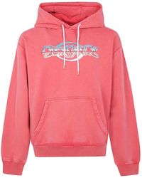 CASABLANCA - Chrome Text Printed Hoodie - Lyst