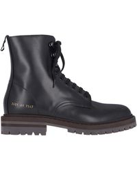 Common Projects - Leather Derby Boots - Lyst