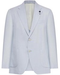 Lardini - Single-Breasted Tailored Blazer - Lyst