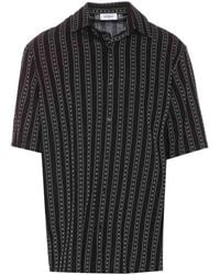 Off-White c/o Virgil Abloh - Arr Stripes Bowling Shirt - Lyst