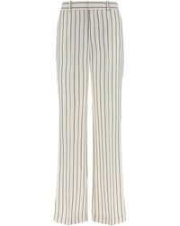 Balmain - Striped Pants - Lyst