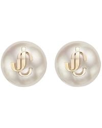 Jimmy Choo - Jc Pearl Earrings - Lyst