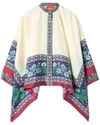 La DoubleJ - Camicia Con Sciarpa Di Seta - Lyst