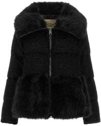 Herno - Astrakhan Effect Jacket - Lyst