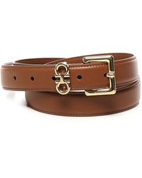 Ferragamo - Fixed Belt With Double Hooks - Lyst