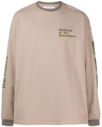 Children of the discordance - Cotton Embroidered Sweatshirt - Lyst