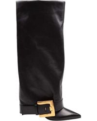 Balmain - Anthem Leather Boot - Lyst