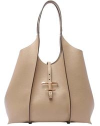 Tod's - Medium T-Timeless Shopping Bag - Lyst